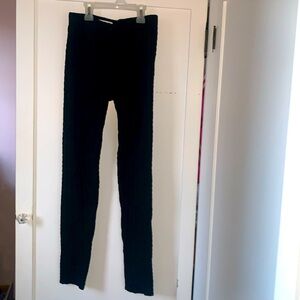 Zara cable knit elastic waist leggings